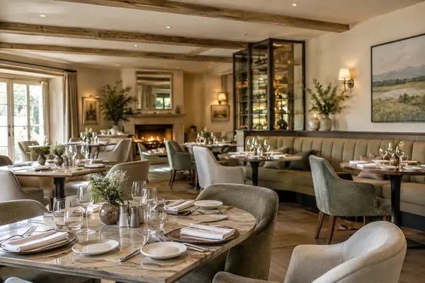 Hotel dining room
